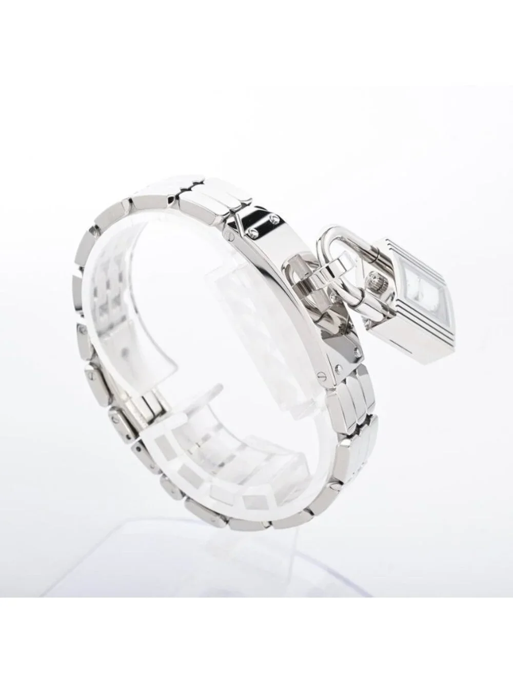 Hermes Watch Kelly Silver